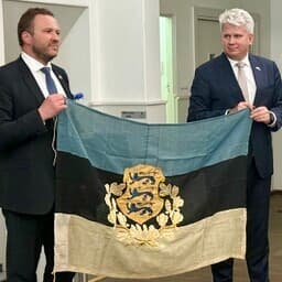Historic 1944 Estonian flag to return home from Australia