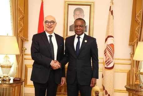 Ambassador Ricci meets with the President of the Angolan Parliament