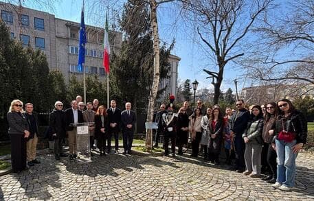 Plaque Unveiled in Sofia in Memory of Vito Positano
