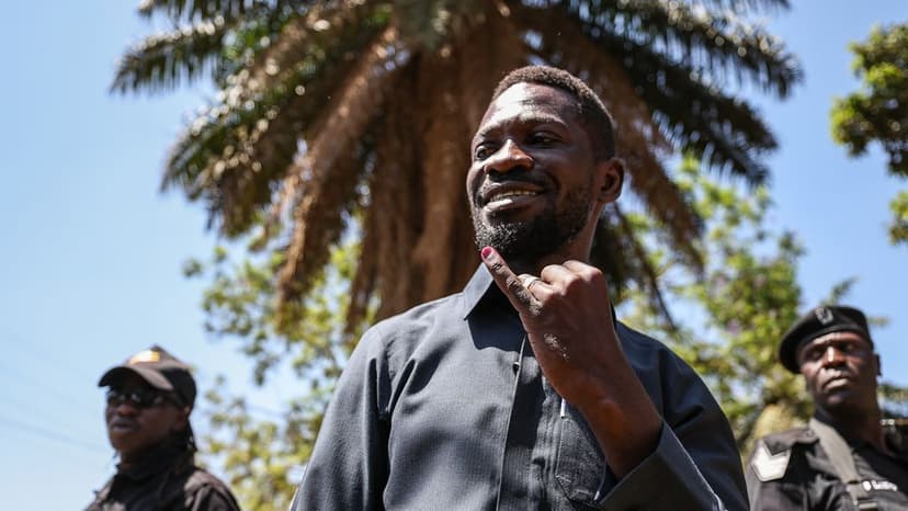 Ugandan Opposition Leader Bobi Wine Confirms Leaving Country After Disputed Election
