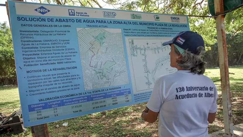 Havana to Stop Pumping Water for at Least Two Days