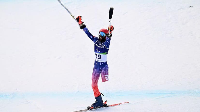 'From earthquake rubble to top of the Dolomites' - Haiti's first Winter Paralympian