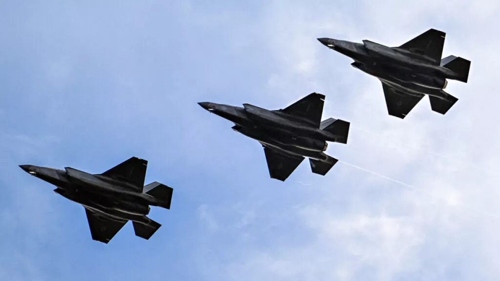 UK Typhoon and F-35 Jets Conduct Overnight Middle East Missions