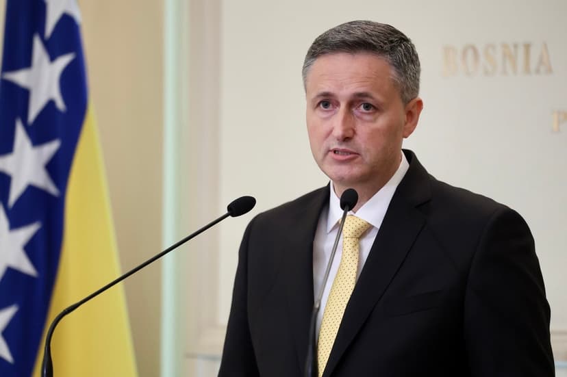 Denis Becirovic Chairman of Bosnia's Presidency as of March 16