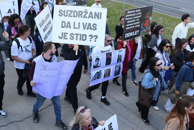 Tenth protest held in Sarajevo over February tram accident