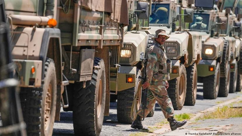 South Africa Deploys Military to Cities Amid Rising Violent Crime