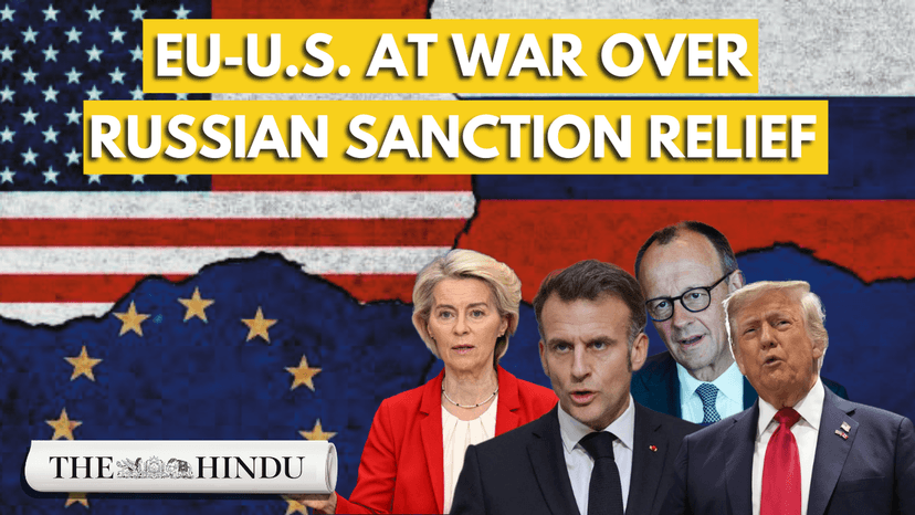 Watch: Advantage Moscow? EU slams U S sanctions easing on Russian oil