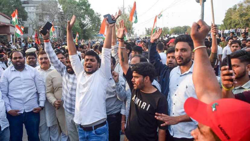 Right-Wing Groups Protest Youth Death in Uttam Nagar, Seek CBI Probe