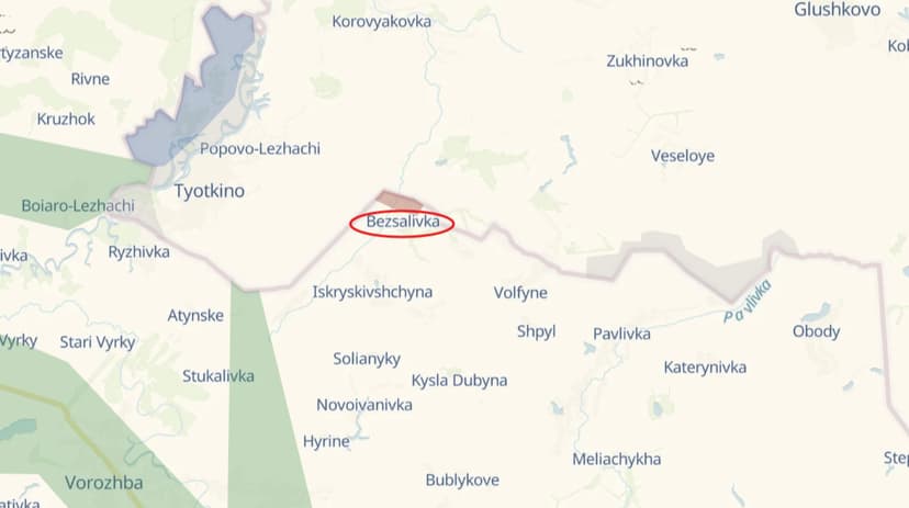 Russians Advance in Sumy and Donetsk Oblasts, DeepState Reports