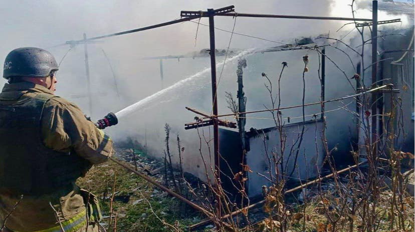 Russians attack civilians in Nikopol as part of drone training, Ukraine's interior minister says