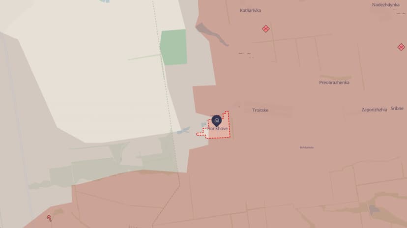 Russian Forces Advance Near Horikhove in Donetsk Oblast