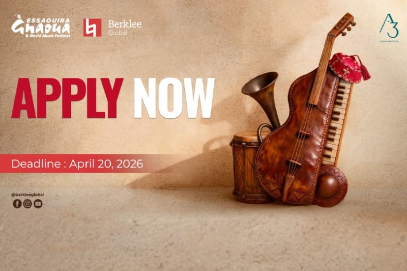Gnaoua Festival, Berklee Launch Applications for 2026 Music Program in Essaouira