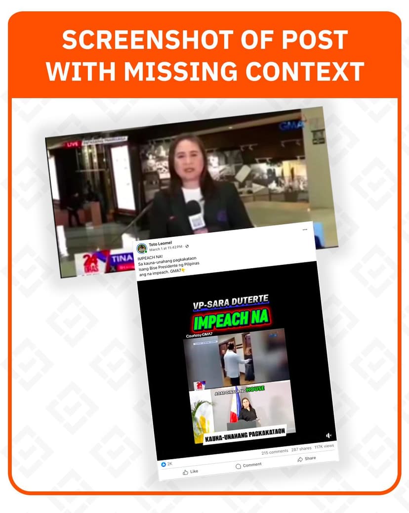 FACT CHECK: 2025 news report used to claim VP Sara is now impeached